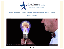 Tablet Screenshot of ladanza.cl