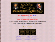 Tablet Screenshot of ladanza.com